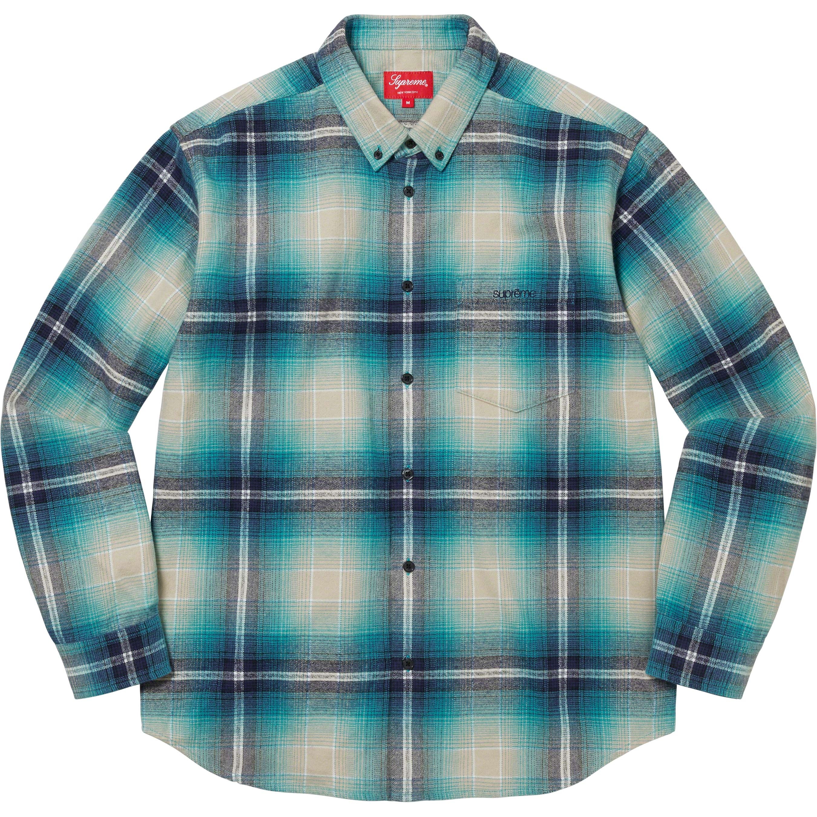 Shadow Plaid Flannel Shirt view 6